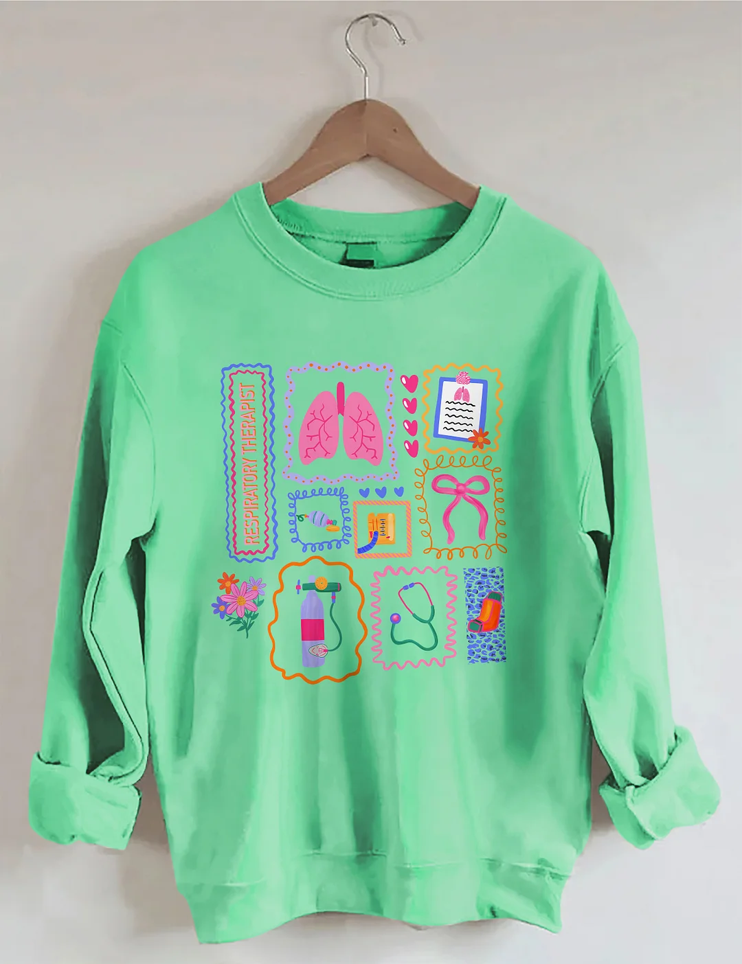 Cute Respiratory Therapist Sweatshirt