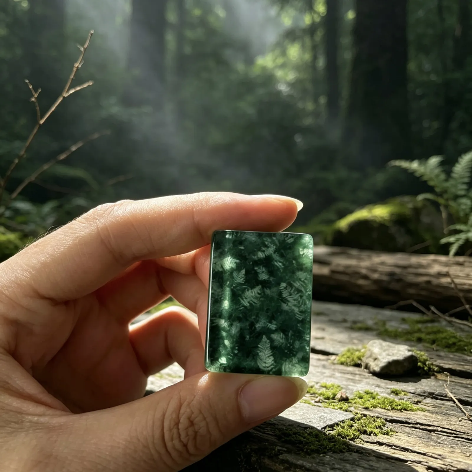 Enchanted Forest patterned tile backs