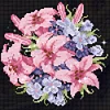 Lily Cluster - 9CT Full Beaded Cross Stitch Kit(28x28cm)