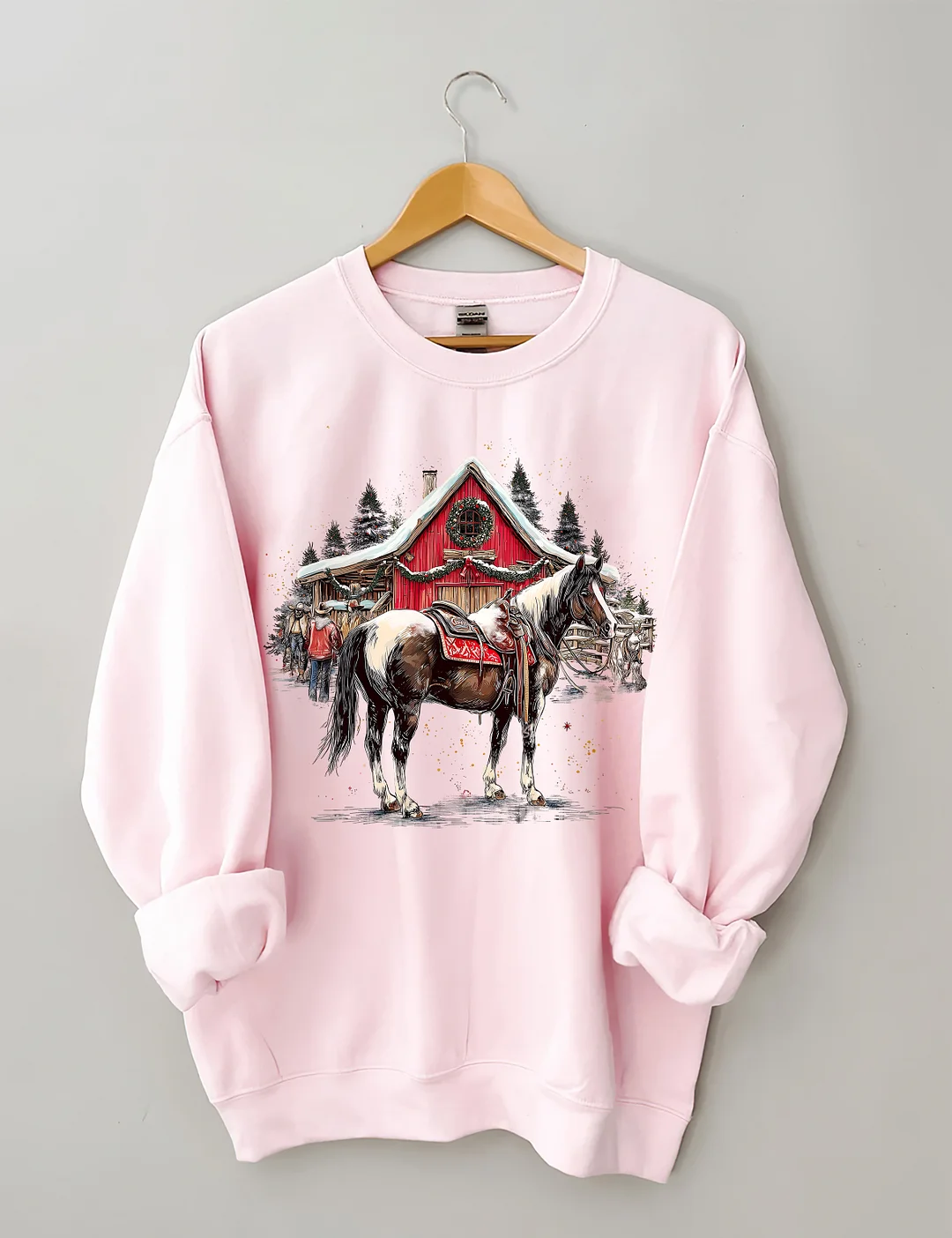 Christmas Horse Sweatshirt