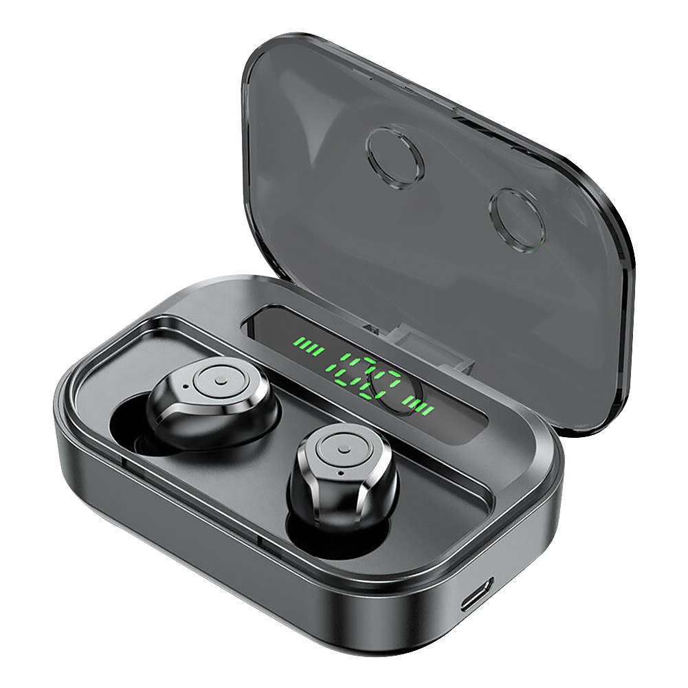 

M7S TWS Bluetooth Earphone Stereo Wireless Earbuds w/Display Charge Box Mic, 501 Original