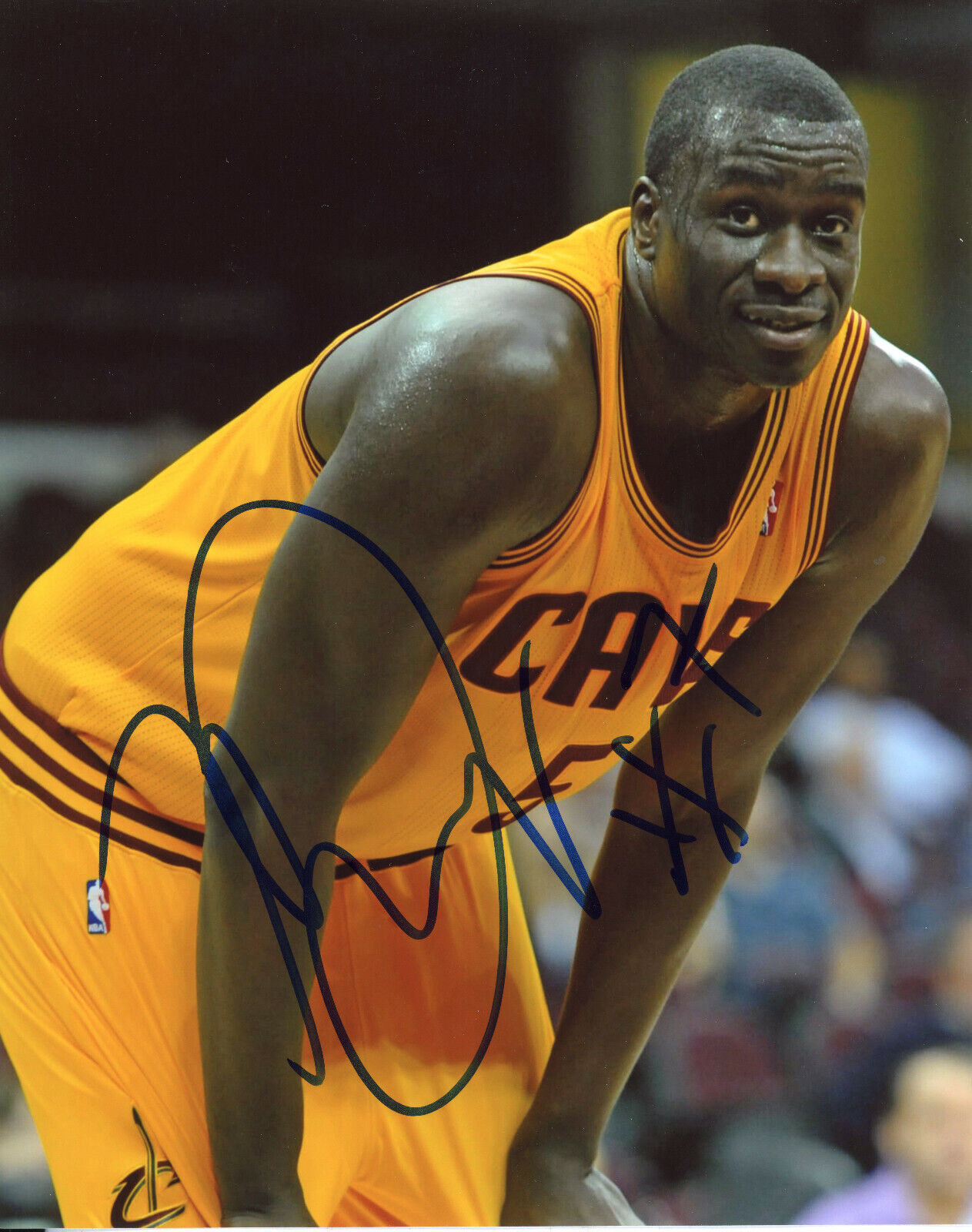 DeSagana Diop Autographed 8x10 Cleveland Cavaliers#S1494