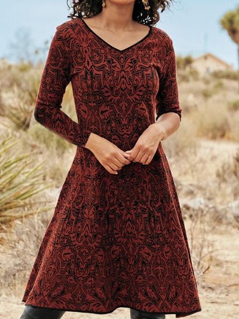 A-line Cotton Dresses | EGEMISS