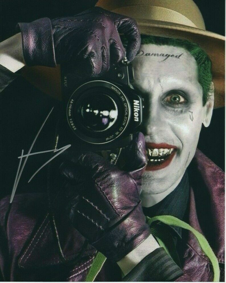 Jared Leto Autographed Signed 8x10 Photo Poster painting ( Batman ) REPRINT