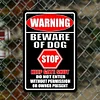 Dog Warning- Vintage Metal Signs(12*16Inch)