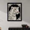 Diamond Painting-DIY Special Shaped Drill Pearl Painting Cheetah(30x40cm)