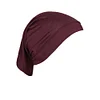 Plain Color Tube Base Cap High Elastic Women's Hijab Cap