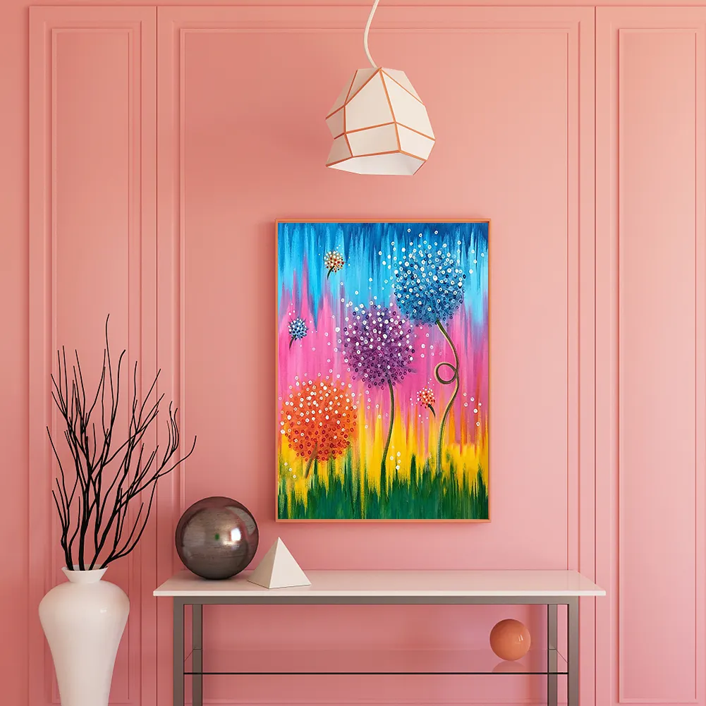 Diamond Painting - Full Round - Dandelion