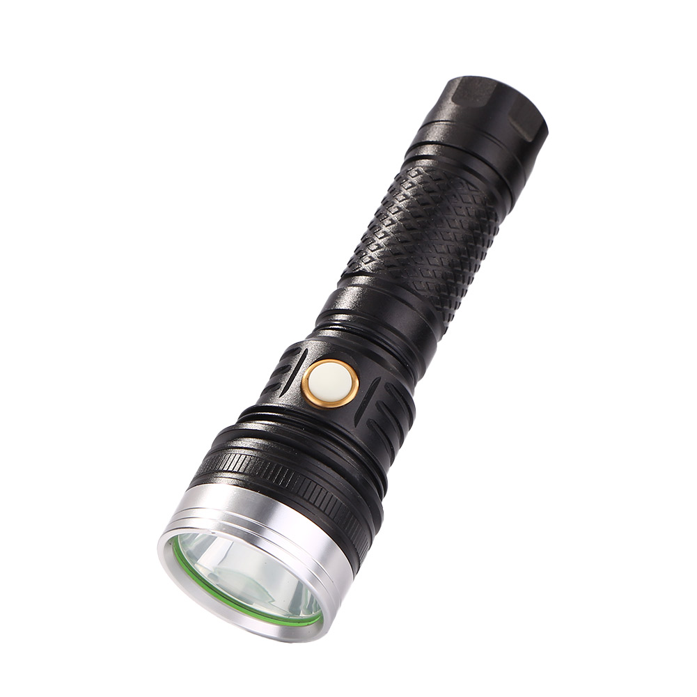 

SST40 LED 2000LM Outdoor Camping Flashlight Rechargeable Torch Lights Black, 501 Original