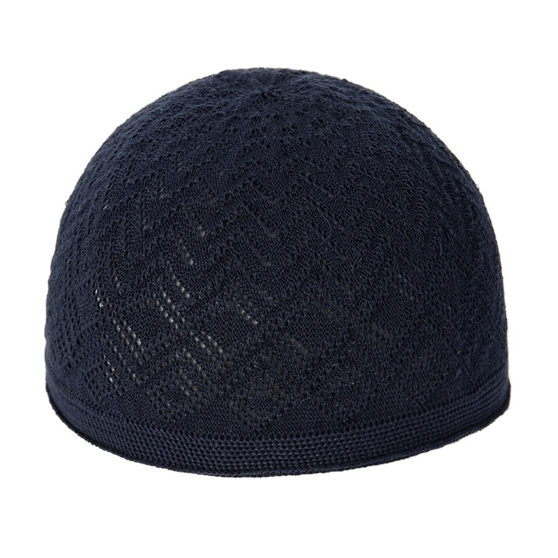 Spring New Hat Men’s Melon Hat Knitted Hat Arab Muslim Hat Simple Breathable Men’s Hat