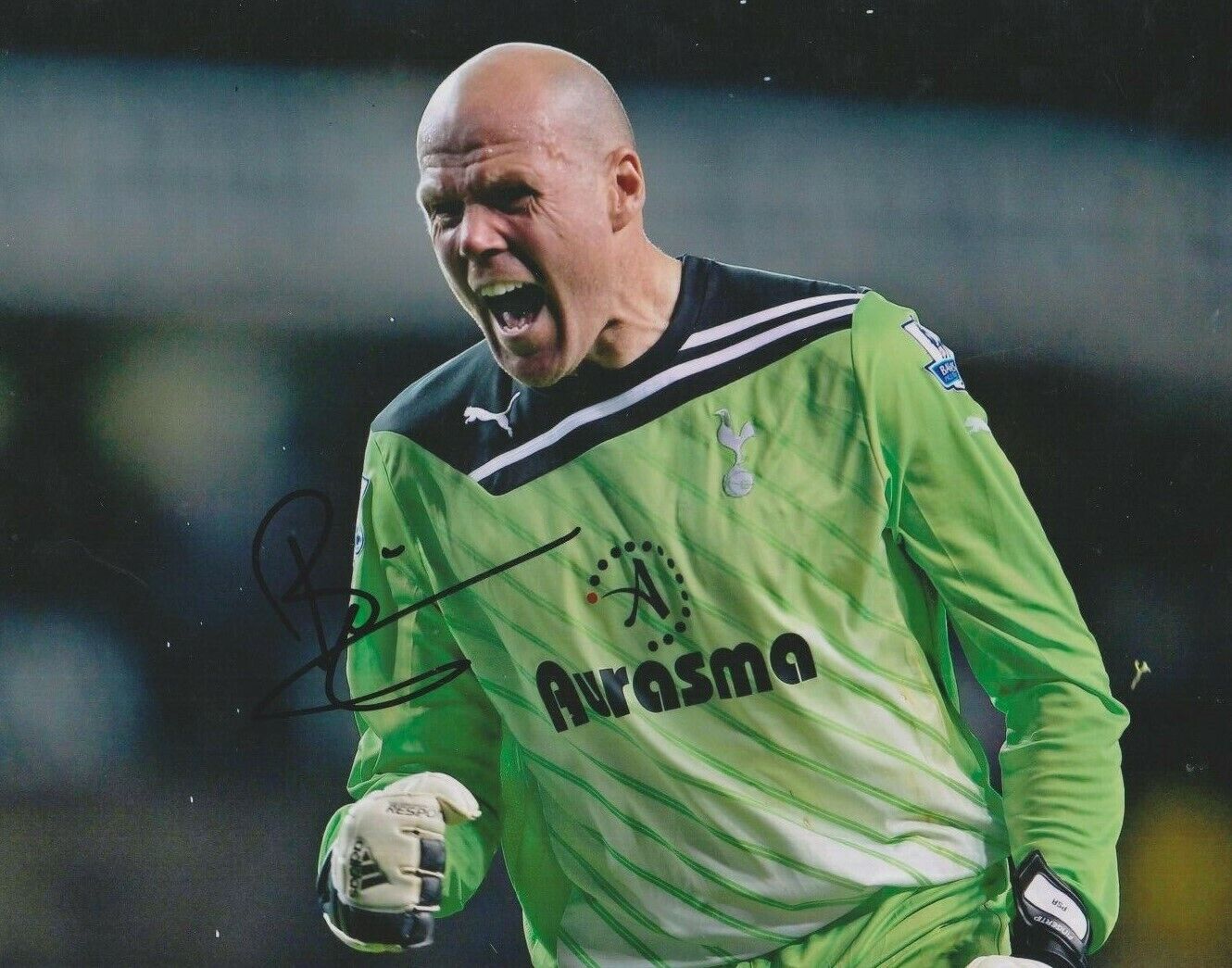 Brad Friedel **HAND SIGNED** 8x10 Photo Poster painting ~ AUTOGRAPHED ~ Tottenham Fc