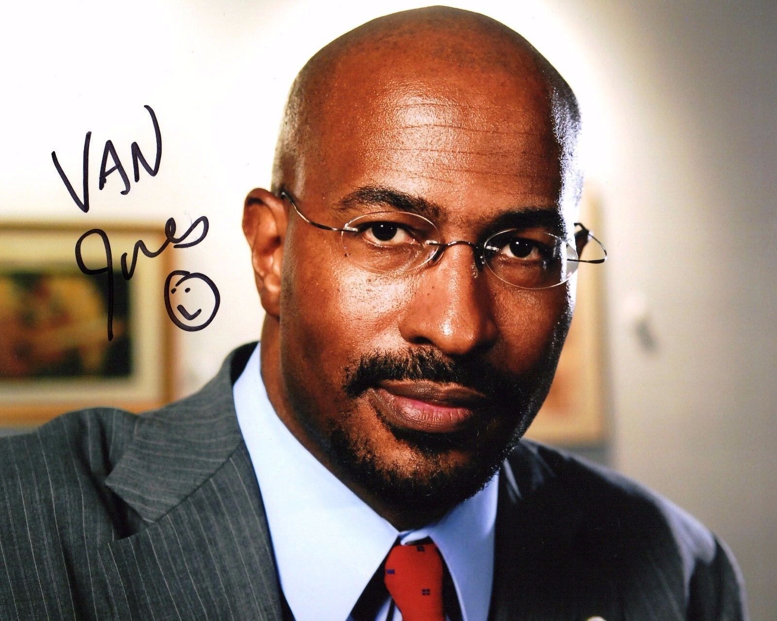 GFA The Messy Truth * VAN JONES * Signed Autograph 8x10 Photo Poster painting PROOF AD1 COA