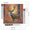 Diamond Painting-DIY Full Round Drill Deer