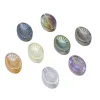 Flashing Crystal Oval Glass Beads DIY Jewelry Accessories
