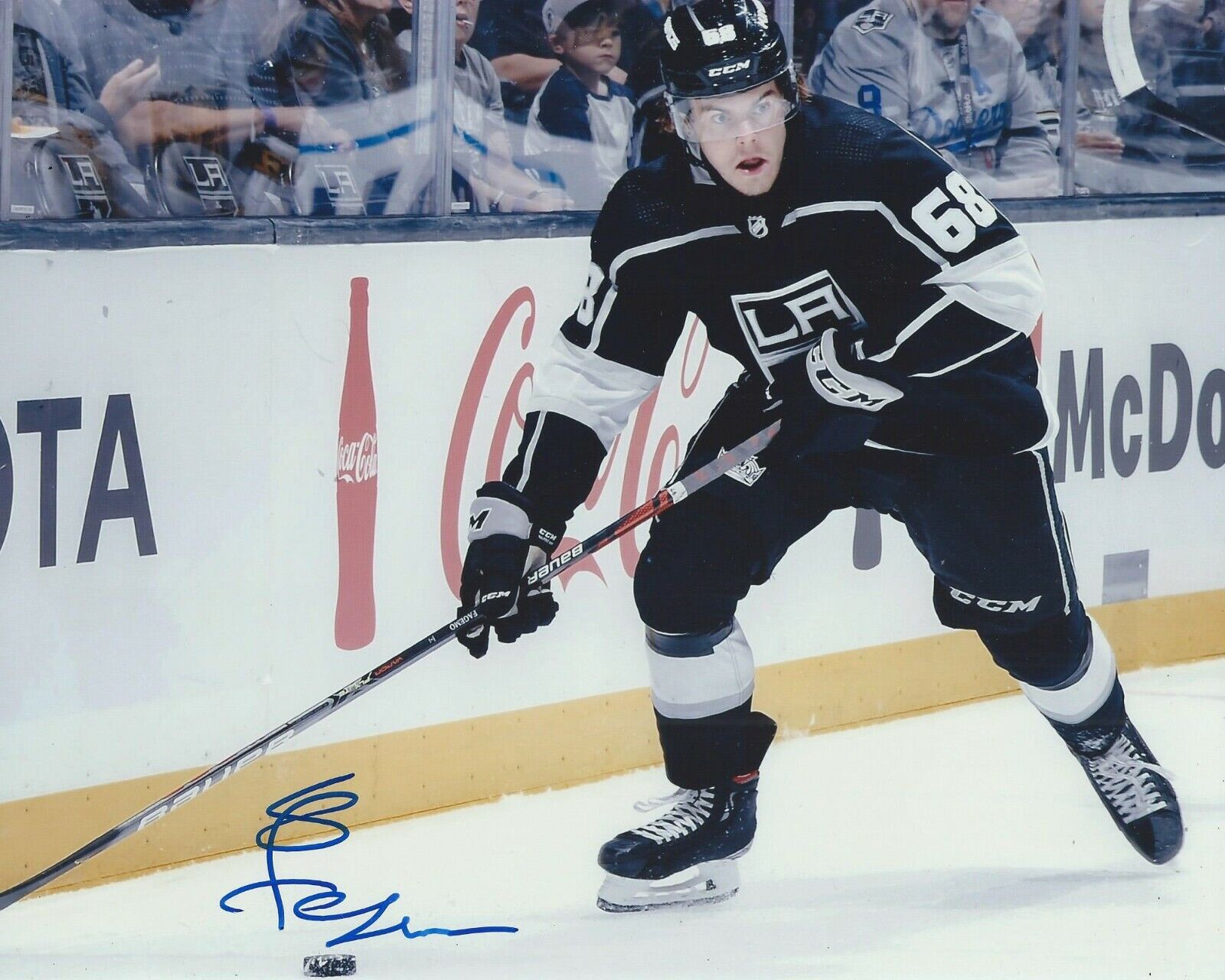 Samuel Fagemo Signed 8x10 Photo Poster painting Los Angeles Kings Autographed COA C