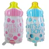 20PCS Baby Elements Babyshower Aluminum Film Balloons Gender Reveal Baptism Decors