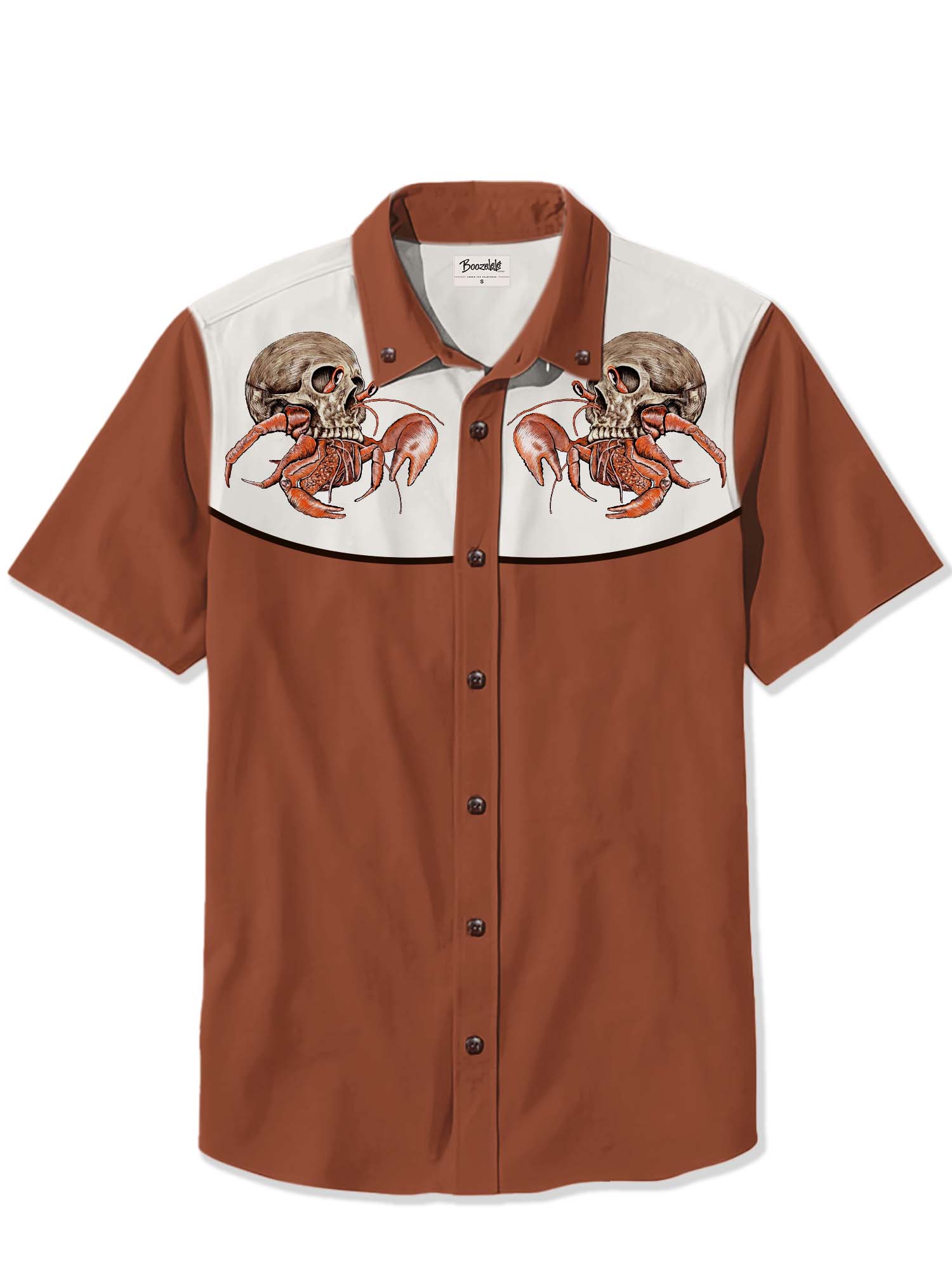 Skeletons And Hermit Crabs - 100% Cotton Shirt