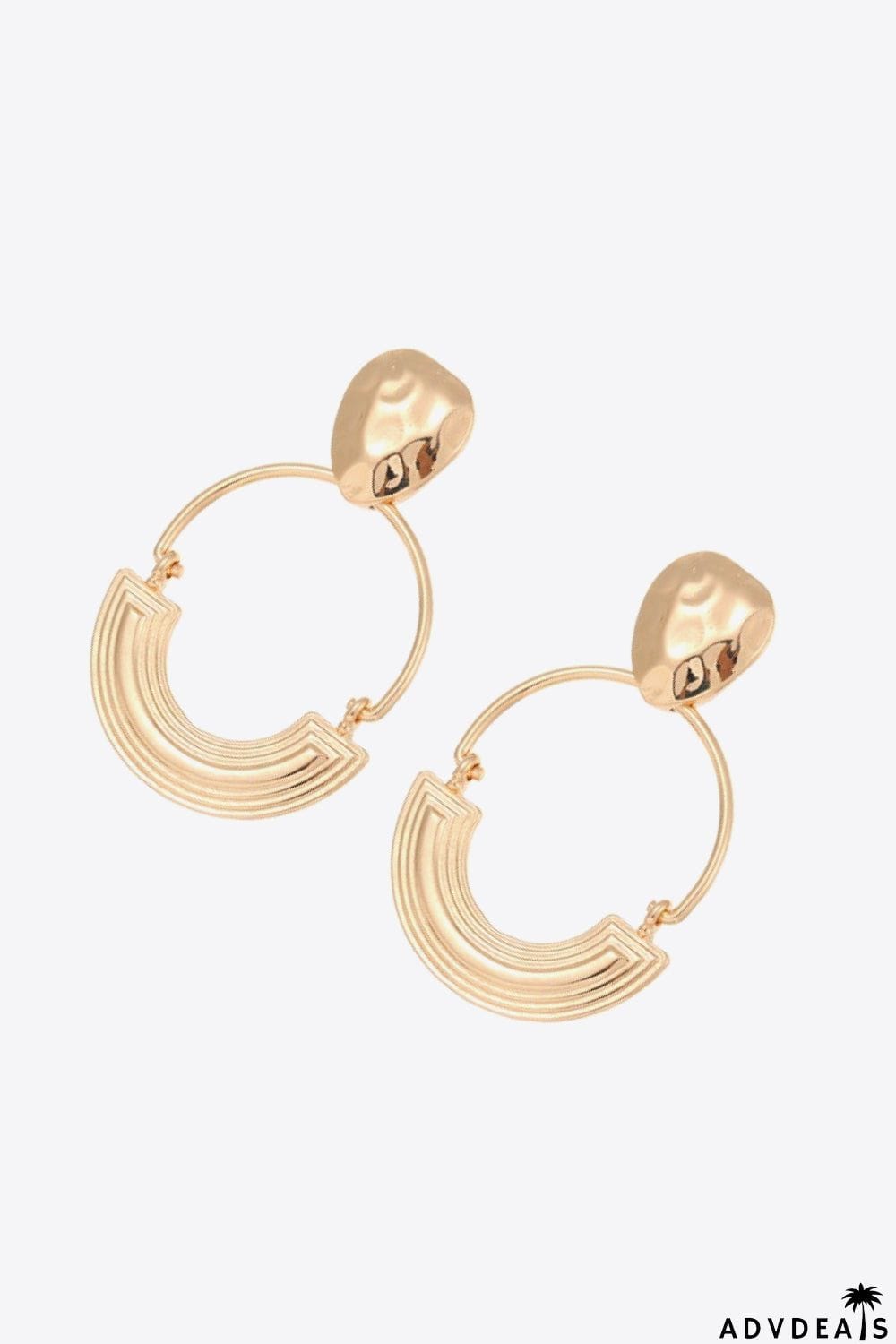 18K Gold-Plated Drop Earrings