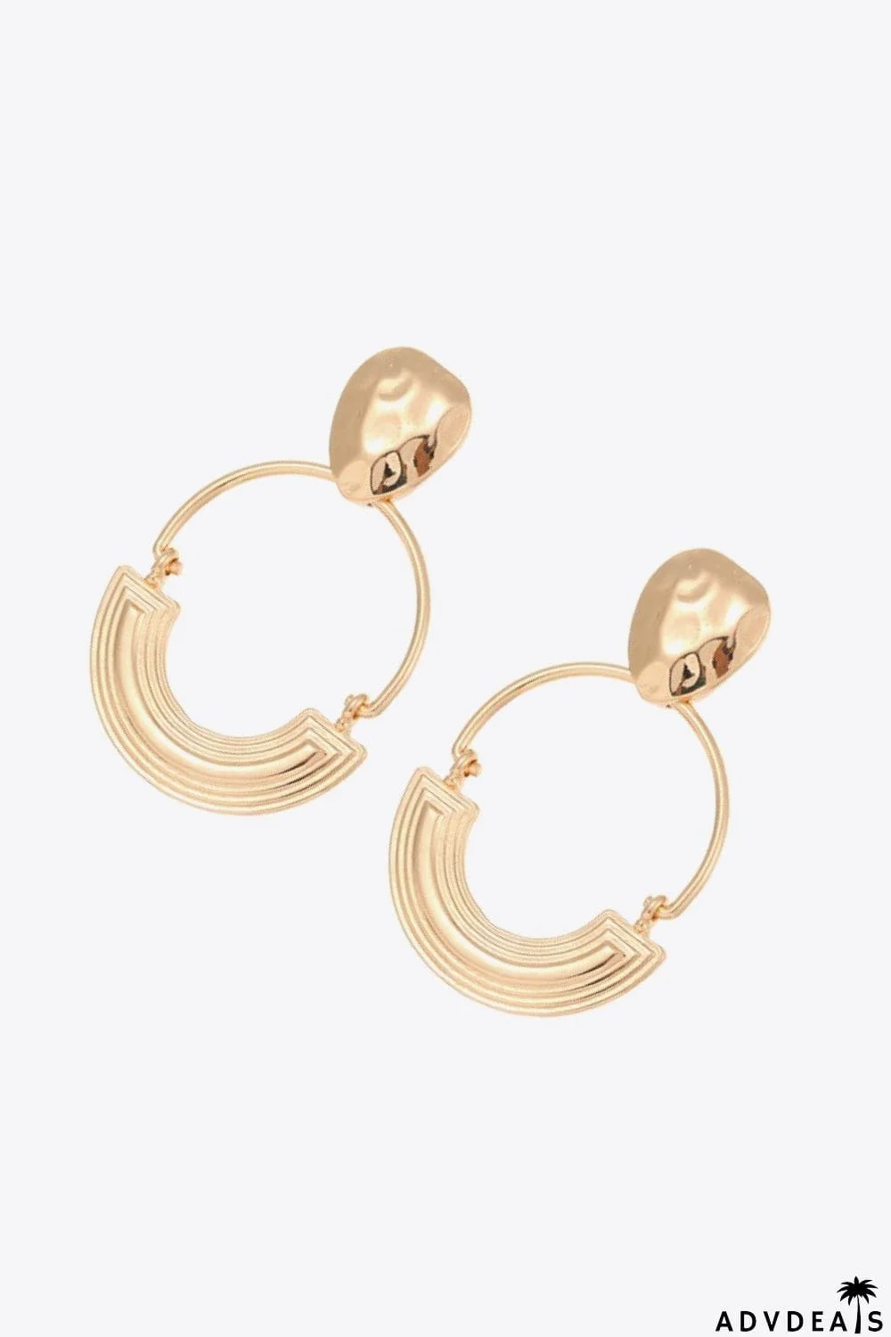 18K Gold-Plated Drop Earrings
