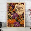 Butterfly Pumpkin Thanks Diamond Painting Kits for Adults Beginners 30x40cm
