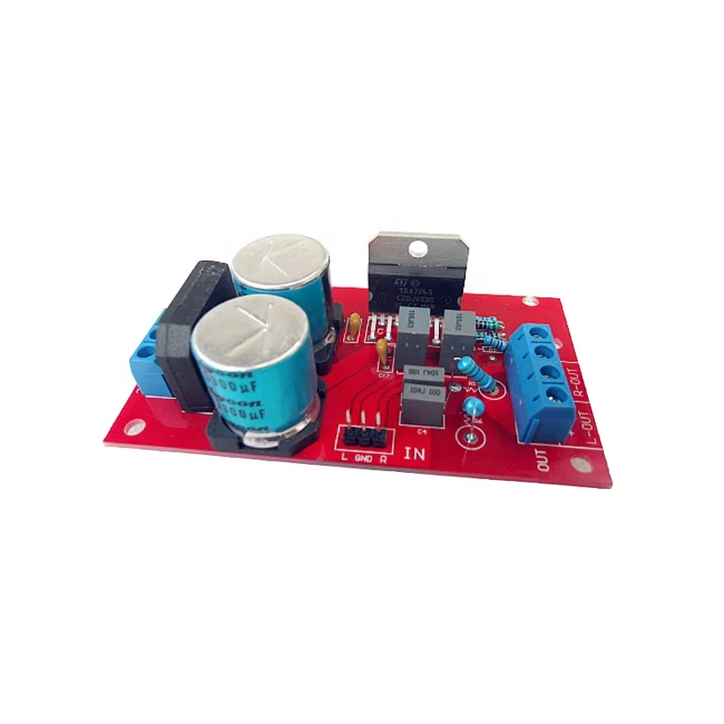 TDA7265 Amplifier Board Circuit Audio Amplifier 2 Channel 25W 25W Power Amplifier with Rectifier Filter Circuit