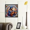 (40*40cm)Mother and Son - Full Round Drill Diamond Painting