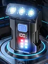 COB+SMD LED Super Bright Flashlight Rotatable Hat Clip Light for Night Running