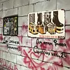 Kiss - Panneaux en &eacute;tain m&eacute;tallique(20*30cm/30*40cm) - Musique