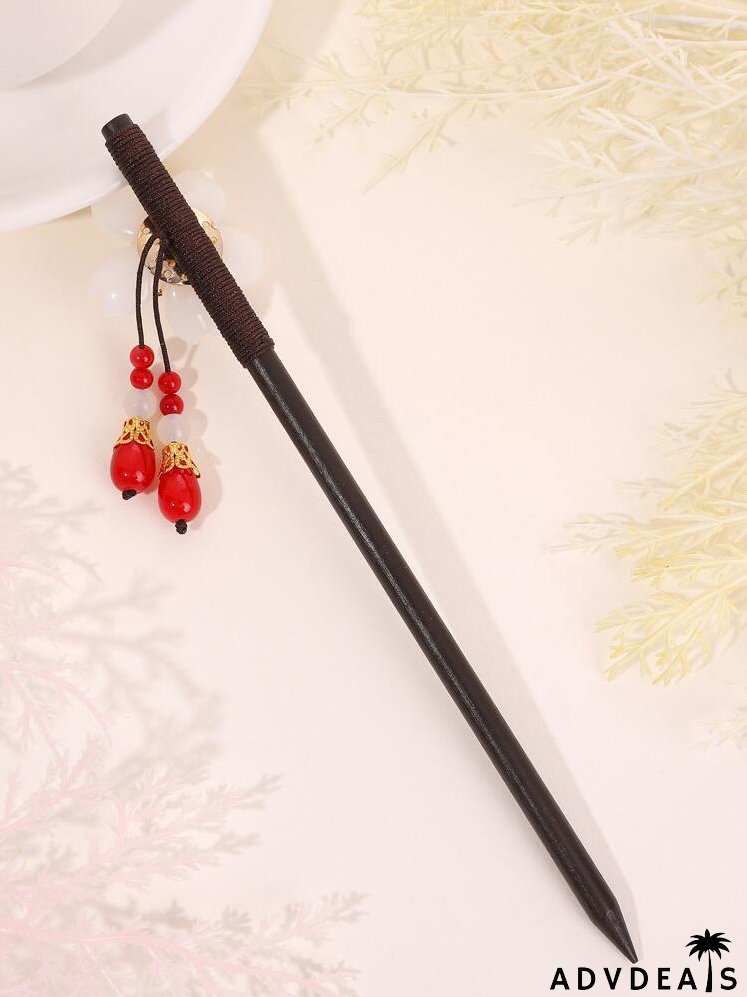 Flower Decor Hair Pin