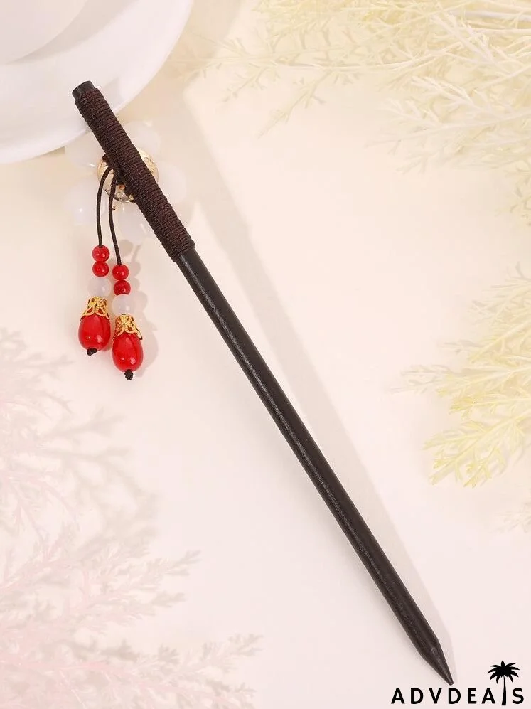 Flower Decor Hair Pin