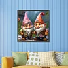 (40*40cm)Gnome - Round Partial AB Drill Diamond Painting