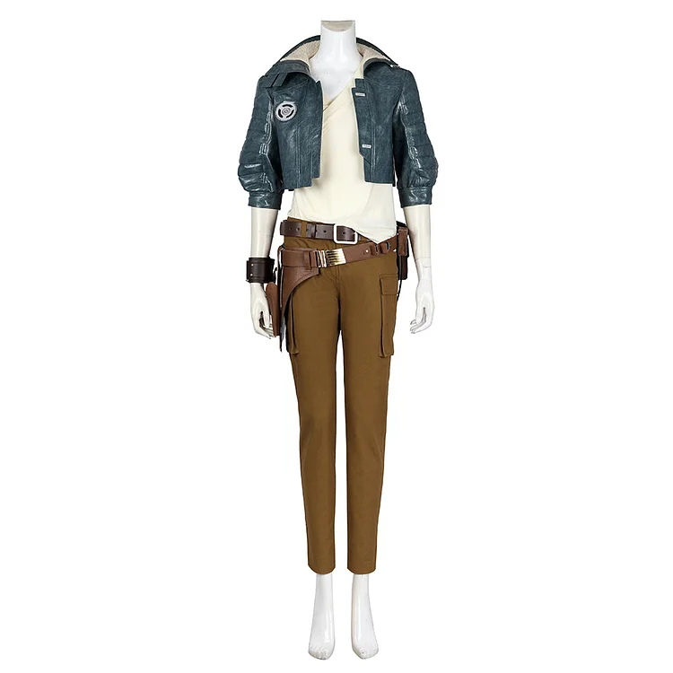 Kay Vess Blue Jacket Set Outfits Cosplay Costume Halloween Carnival Suit