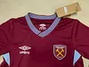 Joyfball 2025/2026 Kids Size West Ham United Home Football Shirt