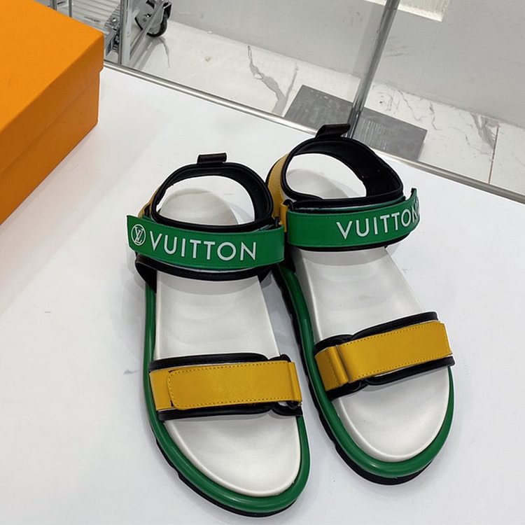 LOUIS VUITTON®Fashion Casual Simplicity Split Joint Letter Opend Comfortable Shoes