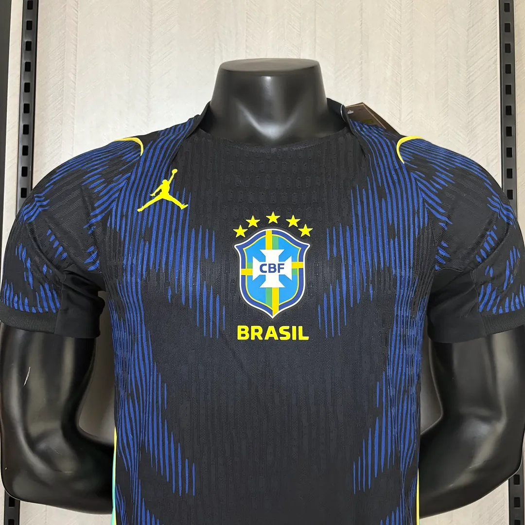 2026 Brazil Away Player Version Men's Football T-Shirt