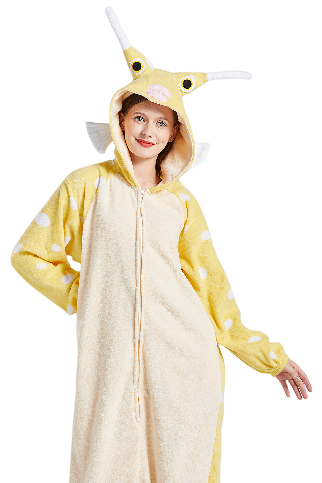 Horn Fish Kigurumi animal onesie costumes for adult