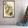Rabbit Flowers-Paint by Numbers Acrylic Painting 40*60CM(Poster style）(HOT)