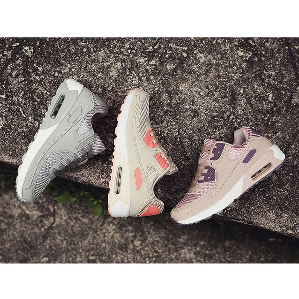 33-44 Women Sneakers Casual Breathable Sport Shoes Lace Up  Women Platform Sneakers Outdoor Walking Large Size Running Shoes