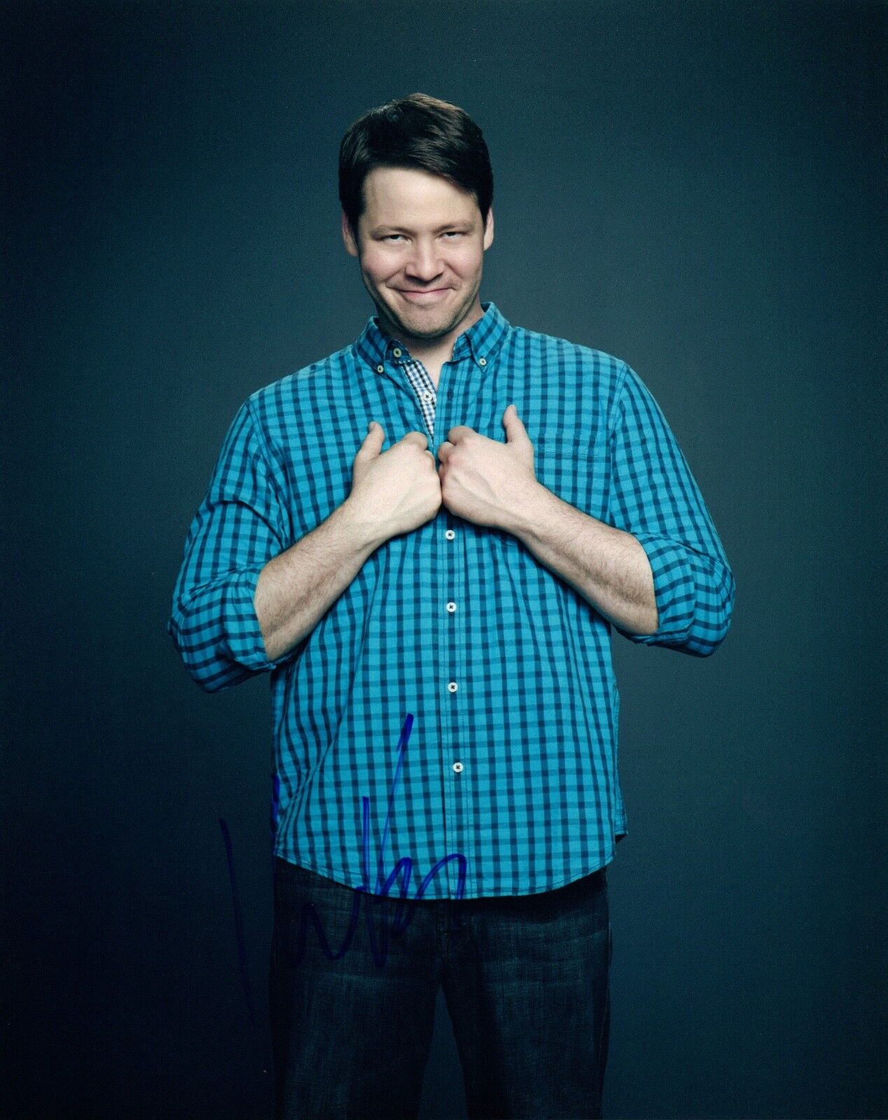 Ike Barinholtz Signed Autographed 8x10 Photo Poster painting The Mindy Project Blockers COA AB