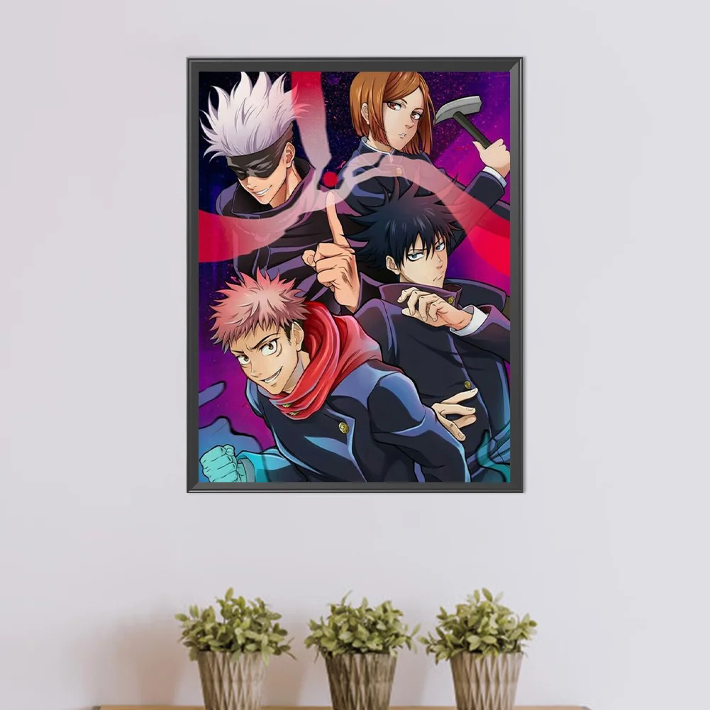 Diamond Painting - Full Round Drill - Gojo Satoru(Canvas|40*50cm)