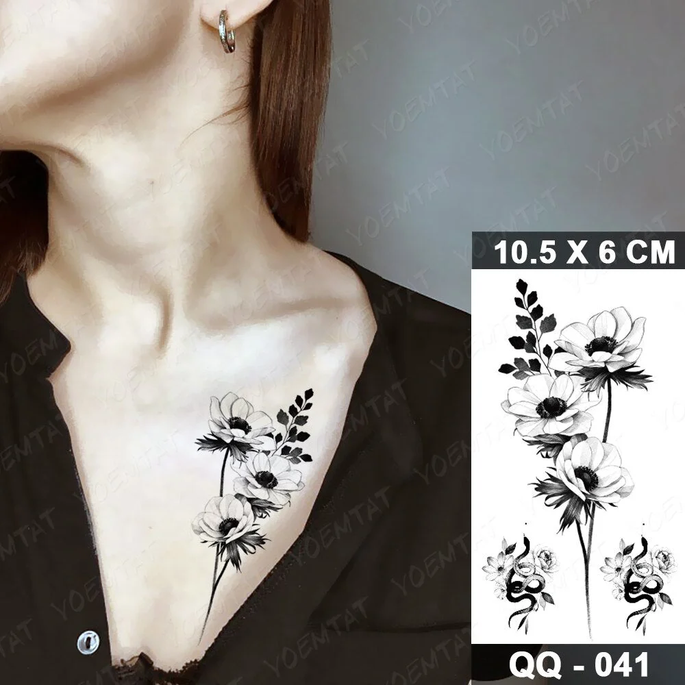Waterproof Temporary Tattoo Sticker Watercolor Dream Catcher Flash Tatoo Feather Arm Wrist Fake Tatto For Body Art Women Men