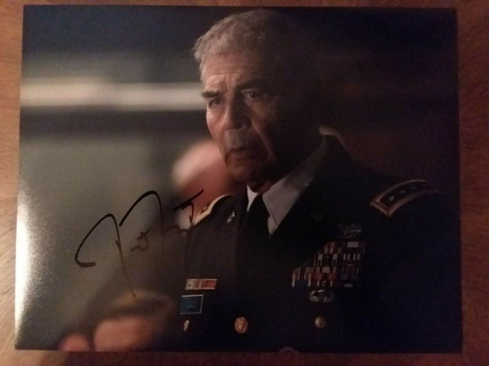 Robert Forster autographed 11x14 Photo Poster painting COA London Has Fallen 'Gen. Edward Clegg'