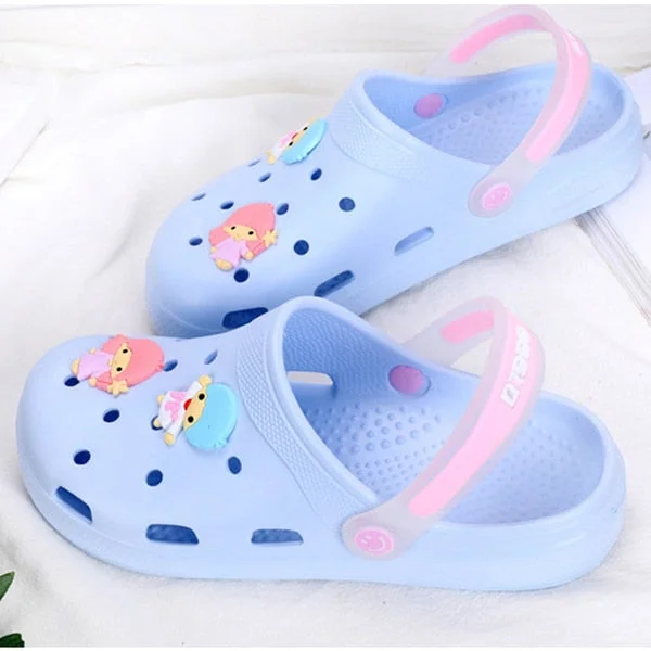 2021 new Summer Slippers women Clogs Cartoon Beach Sandals Non Slip Comfortable Lightweight Garden shoes women chaussure femme