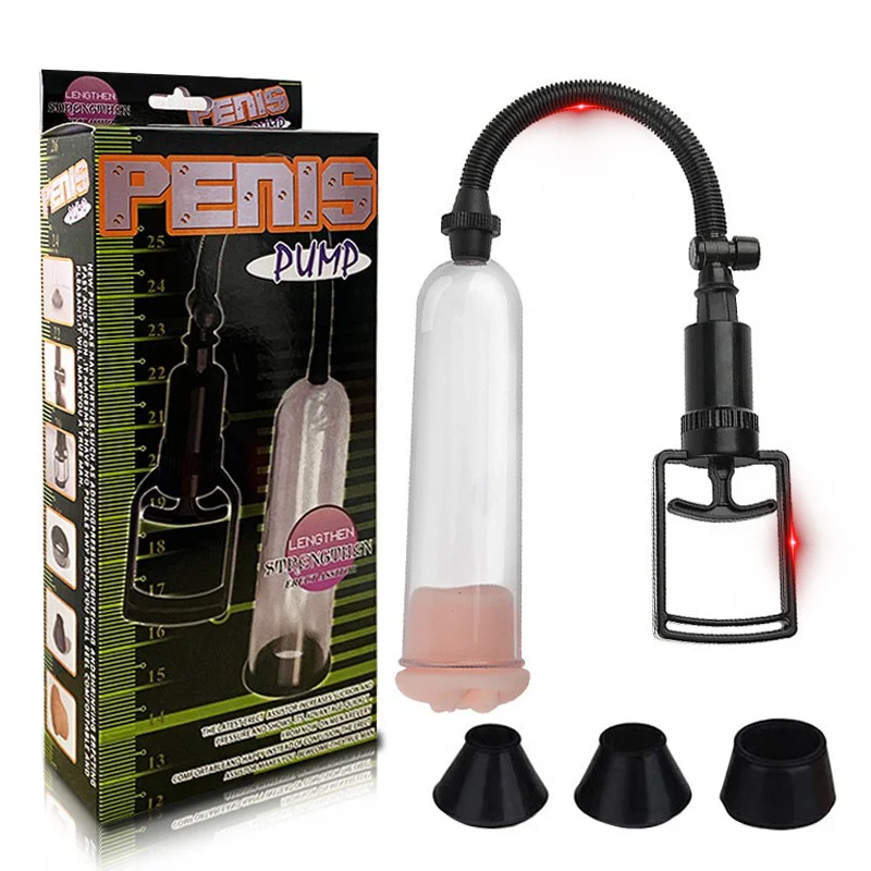 Penis Extender Trainer Male Penis Manual Vacuum Pump