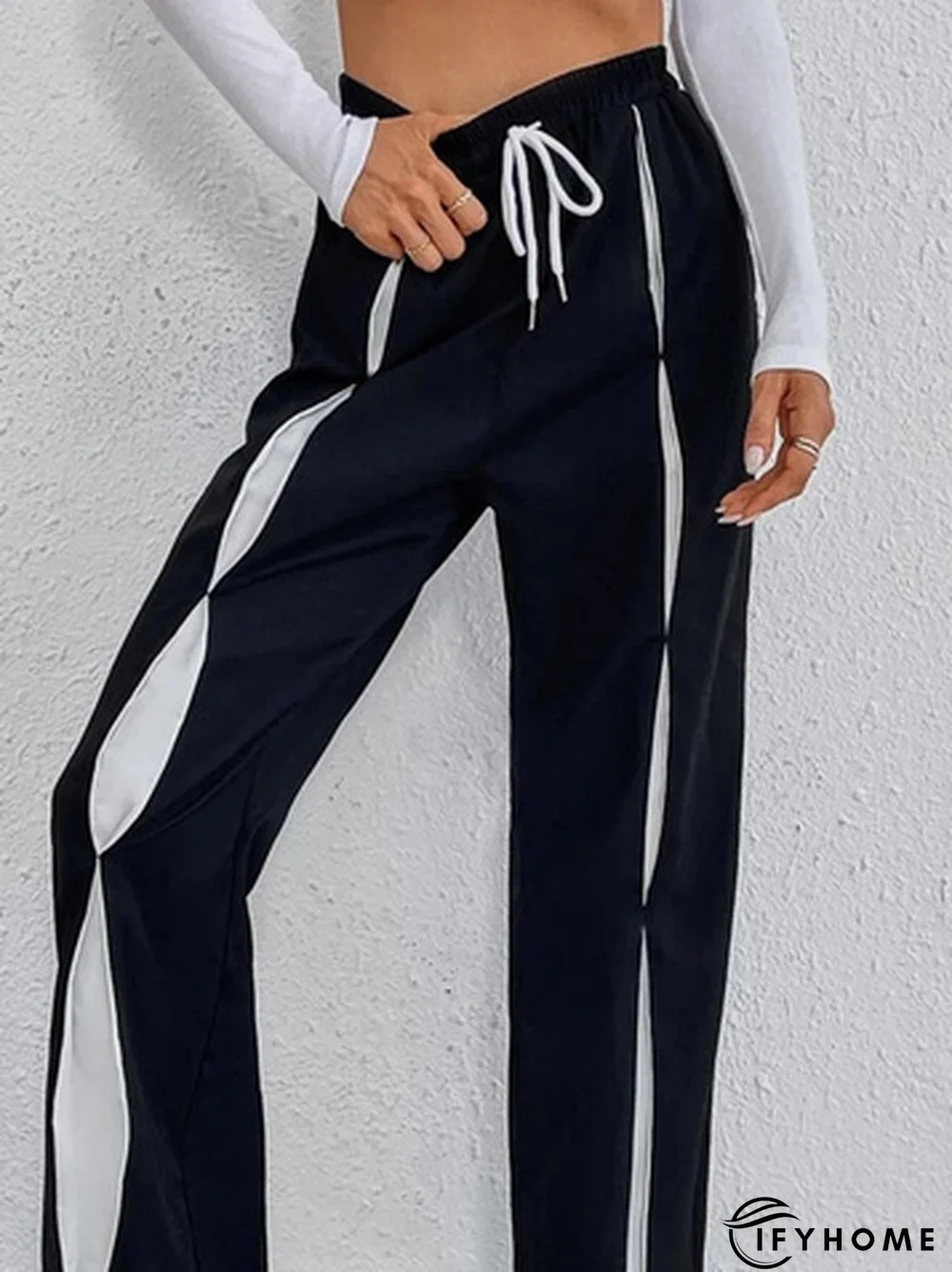 Loose Casual Plain Jersey Sweatpants | IFYHOME