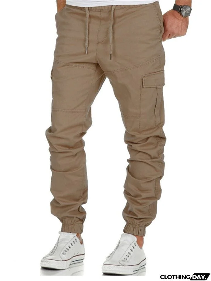 Men's Casual Cool Multi-Pocket Cargo Pants