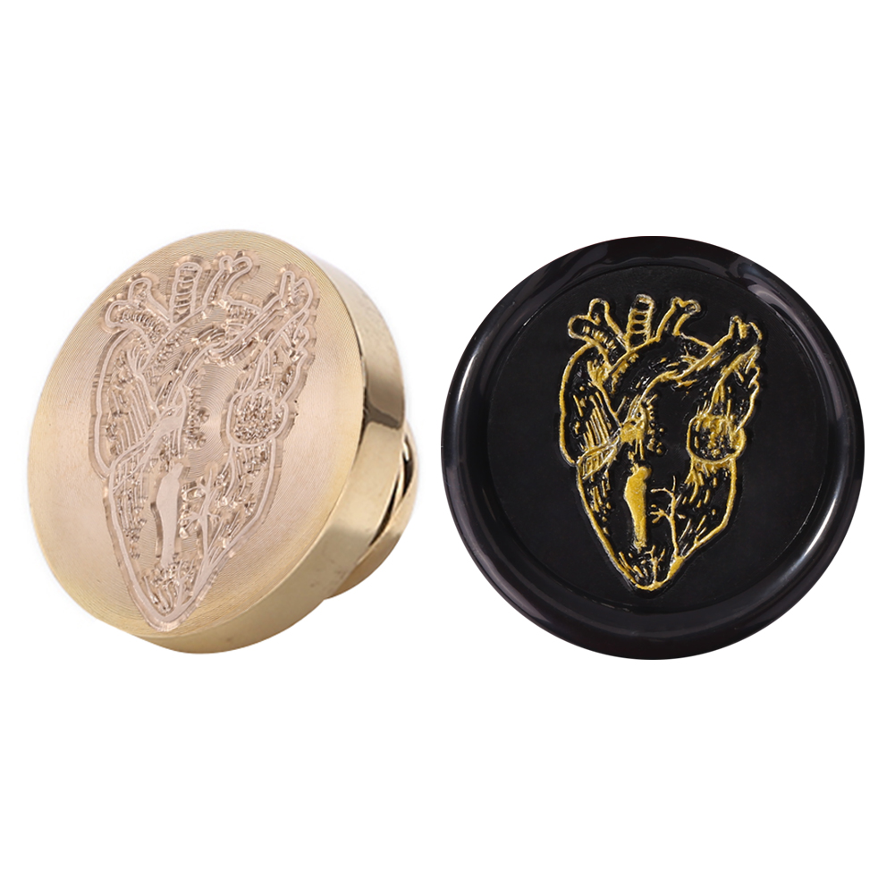 

Vintage Round Antique Sealing Wax Stamp Head - Wax Seal Stamp, 501 Original
