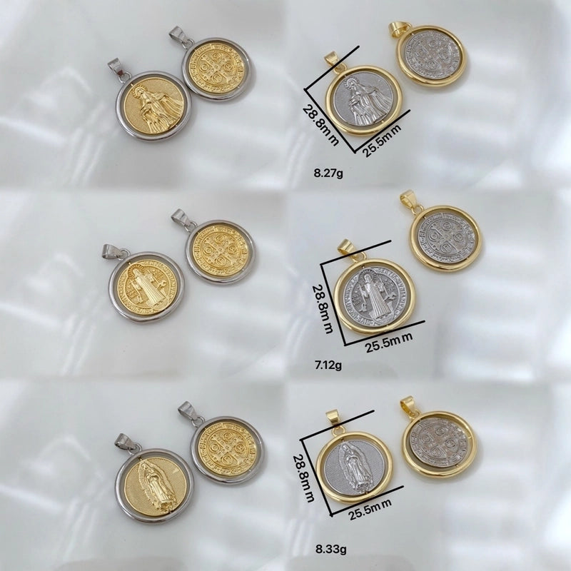 Vintage Style Classic Style Human Geometric Copper Mixed Metal Plating