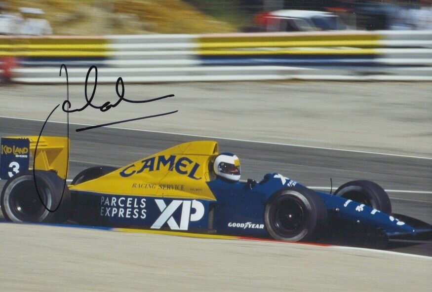 Jonathan Palmer Hand Signed 12x8 Photo Poster painting F1 Autograph Formula 1 3