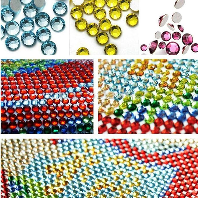 Owl Beauty (velvet cloth) full crystal round/square diamond painting